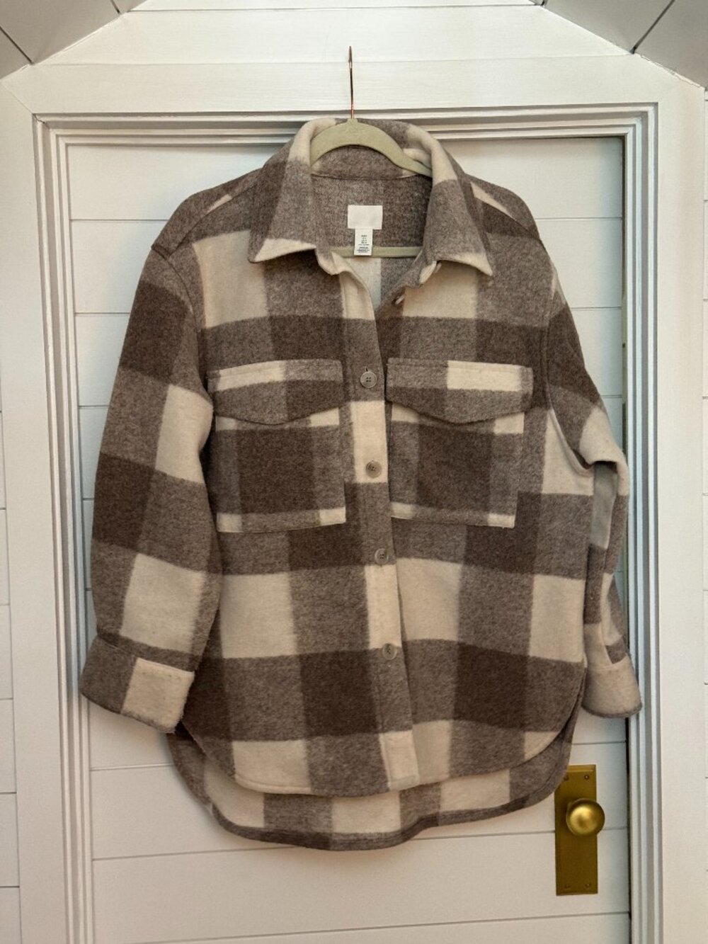 H&M Oversized Plaid Flannel (M)